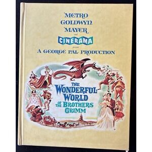 The Wonderful World Of The Brothers Grimm 1962, Hardcover MGM And Cinerama H16